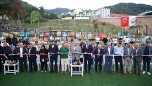 VALİ EROL ÇAMLI KÖŞK SOSYAL TESİSLERİNİN AÇILIŞINA KATILDI