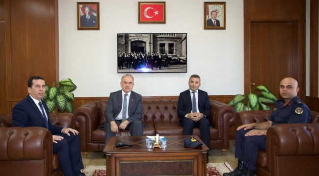VALİ EROL'DAN ÜNYE TEMASLARI