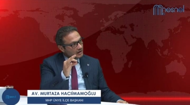 BAŞKAN HACIİMAMOĞLU: "FİLİSTİN'İ KORUMAK ECDADIMIZIN MİRASIDIR"