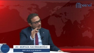 BAŞKAN HACIİMAMOĞLU: "FİLİSTİN'İ KORUMAK ECDADIMIZIN MİRASIDIR"