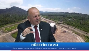 BAŞKAN TAVLI: "BUGÜN 570 KM KAREDE, 3 BİN KM YOL AĞINA HİZMET VERİYORUZ"