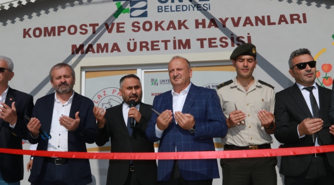 BAŞKAN TAVLI, "CAN DOSTLARIMIZA MAMA ÜRETİM TESİSİMİZ HAYIRLI OLSUN"