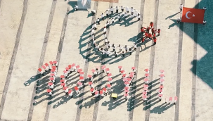 ÇAYBAŞI'NDA 100. YILA ÖZEL MUHTEŞEM KOREOGRAFİ