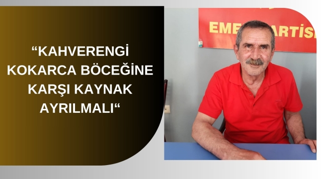 EMEP: "DEVLET , KOKARCA MÜCADELESİ İÇİN ÖZEL BÜTÇE AYIRMALI."