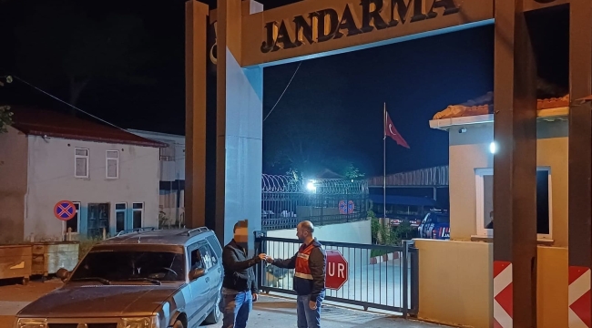 HIRSIZLIK ŞÜPHELİSİ JANDARMA TARAFINDAN YAKALANDI