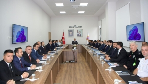 İL GÜVENLİK VE ASAYİŞ TOPLANTISI YAPILDI