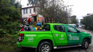 KAHVERENGİ KOKARCA İLE MÜCADELEYE BÜYÜKŞEHİR DESTEĞİ