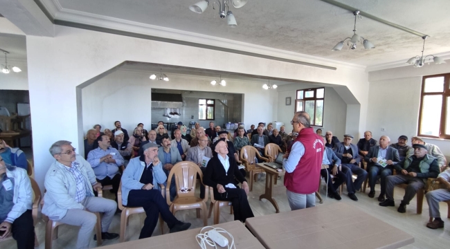 KİRAZBELİ'NDE KAHVERENGİ KOKARCA ANLATILDI