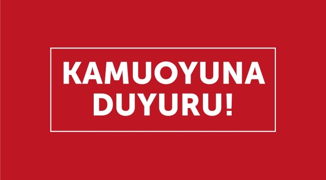 ORDU GENÇLİK VE SPOR MÜDÜRLÜĞÜNDEN KAMUOYUNA AÇIKLAMA 