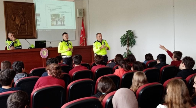  ORDU İL EMNİYET MÜDÜRLÜĞÜ: " TRAFİK; SEVGİ, SAYGI VE HOŞGÖRÜYLE GÜZELDİR"