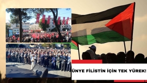 ÜNYE FİLİSTİN İÇİN TEK YÜREK!