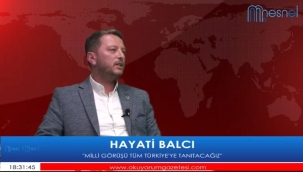 BAŞKAN HAYATİ BALCI : "ÜNYE BİZİM SEVDAMIZDIR"