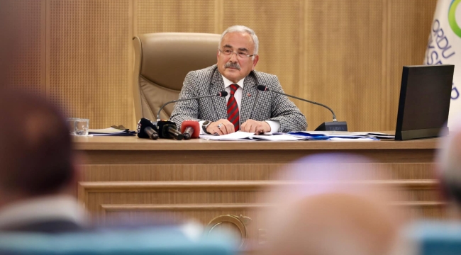 BAŞKAN HİLMİ GÜLER : " ORDUNUN EN BÜYÜK MESELESİ OTOPARK" 