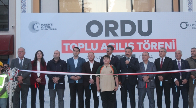 MECLİS BAŞKANI KURTULMUŞ, ÜNYE BEYLİK FORUSU BEDESTEN'İ AÇTI