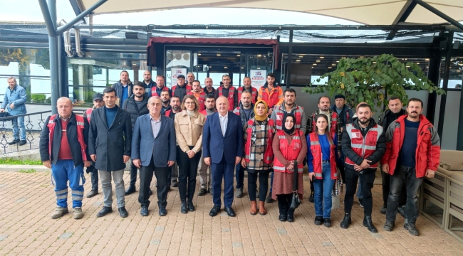 BAŞKAN TAVLI, "EKİBİMİZLE BİRLİKTE SEVDAMIZ ÜNYE"