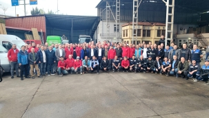 BAŞKAN TAVLI, "ÜNYE'MİZİ TÜM EKİBİMİZLE GELECEĞE GÜVENLE TAŞIYORUZ"