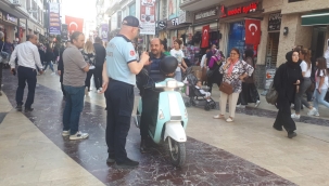 BÜYÜKŞEHİR ZABITASI'NDAN KAPALI CADDE DENETİMİ