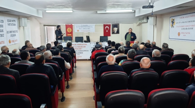 EMEK PARTİSİ ORDU İL BAŞKANI YASİN UZUN OLDU