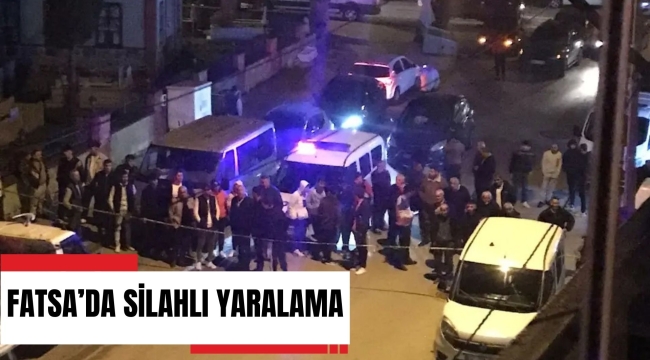 FATSA'DA SİLAHLI YARALAMA