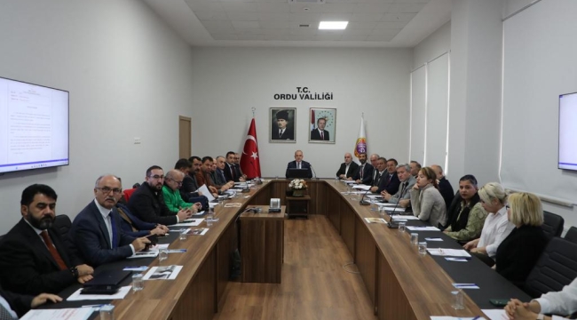 İL HAYVANLARI KORUMA KURULU TOPLANTISI VALİ EROL'UN BAŞKANLIĞINDA YAPILDI
