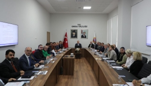 İL HAYVANLARI KORUMA KURULU TOPLANTISI VALİ EROL'UN BAŞKANLIĞINDA YAPILDI