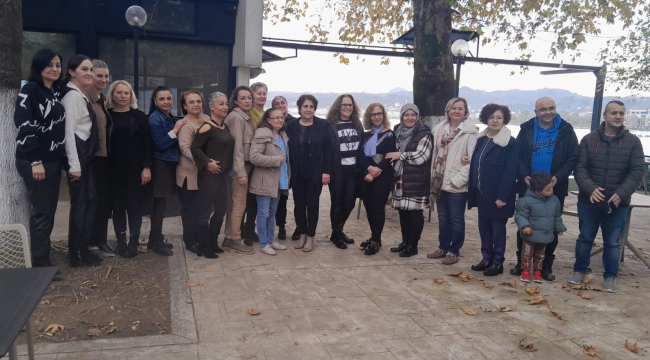 KADIN KOLLARI BAŞKANI AĞCA: "KADINA KARŞI ŞİDDETLE SONUNA KADAR MÜCADELE EDECEĞİZ"