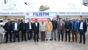 ORDU, FİLİSTİN'İN YANINDA