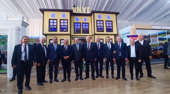 ORDU TANITIM GÜNLERİ'NDE ÜNYE GÖZ DOLDURDU