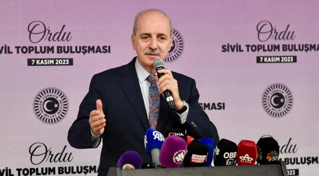 ORDU, TBMM BAŞKANI'NI AĞIRLIYOR