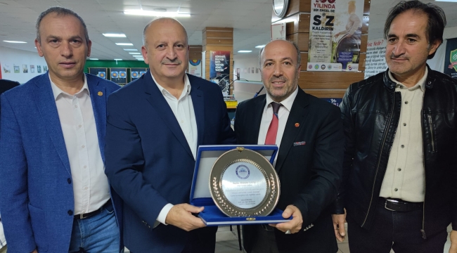 STK'LARDAN BAŞKAN TAVLI'YA TEŞEKKÜR