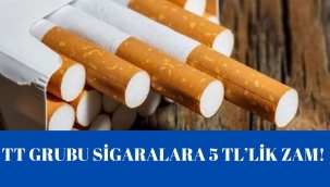 TT GRUBU SİGARALARA ZAM GELDİ