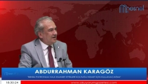 ÜNYE BELEDİYE BAŞKAN ADAY ADAYI KARAGÖZ: "ÜNYE'YLE İLGİLİ HAYALLERİMİZ VAR"