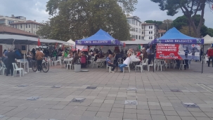 ÜNYE'DEN FİLİSTİN'E DESTEK KERMESİ