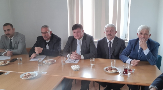 ÜNYE İLÇE HALK KÜTÜPHANESİNDE EŞGÜDÜM TOPLANTISI GERÇEKLEŞTİ
