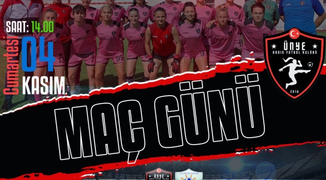 ÜNYE KADIN FUTBOL TAKIMINDA HEDEF MUTLAK GALİBİYET 