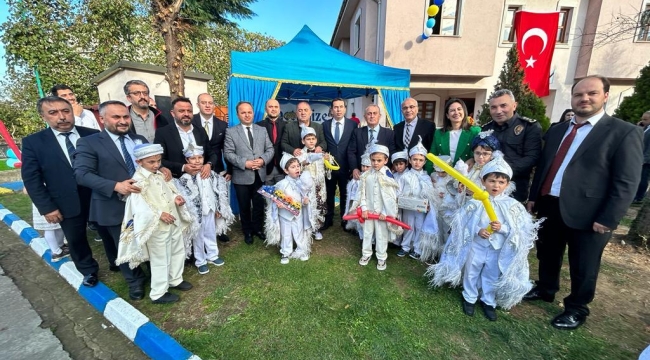 ÜNYE SABANCI ÇOCUK EVLERİ SİTESİNDE SÜNNET ŞÖLENİ YAPILDI