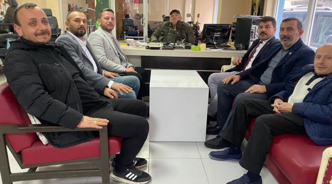 YENİDEN REFAH'TAN AK PARTİ VE TSD ÜNYE ŞUBESİ'NE ZİYARET