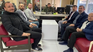 YENİDEN REFAH'TAN AK PARTİ VE TSD ÜNYE ŞUBESİ'NE ZİYARET