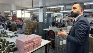 AK PARTİ ADAY ADAYI OKUTUCU TEKSTİL İŞÇİLERİYLE BULUŞTU