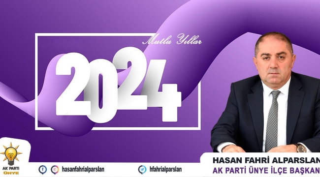 BAŞKAN ALPARSLAN'DAN YENİ YIL MESAJI