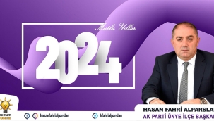 BAŞKAN ALPARSLAN'DAN YENİ YIL MESAJI