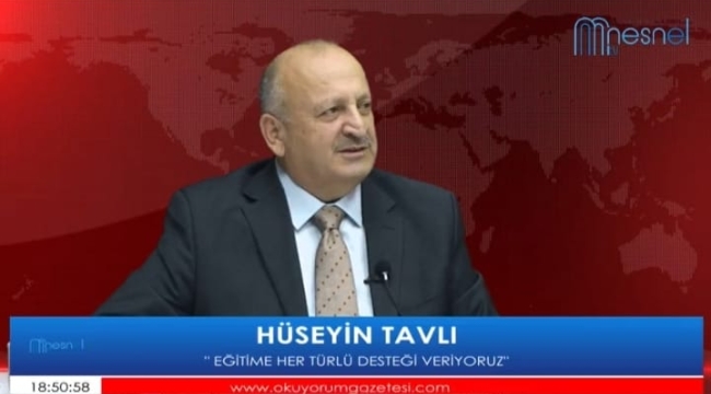 BAŞKAN TAVLI: "HİZMET ETMEYE HAZIRIZ"