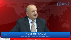 BAŞKAN TAVLI: "HİZMET ETMEYE HAZIRIZ"