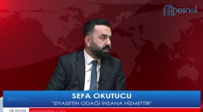 ÇAYBAŞI BELEDİYE BAŞKAN ADAY ADAYI OKUTUCU: "BİZ AK PARTİLİYİZ, AKP'Lİ DEĞİLİZ"