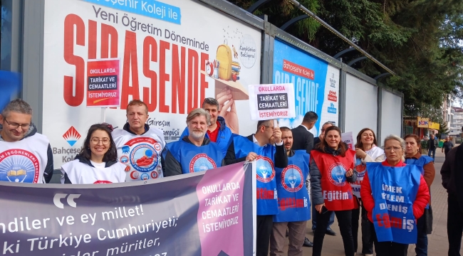 EĞİTİM-İŞ: "KAMUSAL EĞİTİM HAKKIMIZA SAHİP ÇIKACAĞIZ"