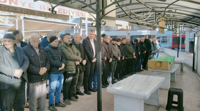 EMEKLİ FIRINCI USTASI AHMET KARA SON YOLCULUĞUNA UĞURLANDI