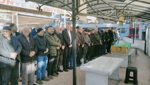 EMEKLİ FIRINCI USTASI AHMET KARA SON YOLCULUĞUNA UĞURLANDI