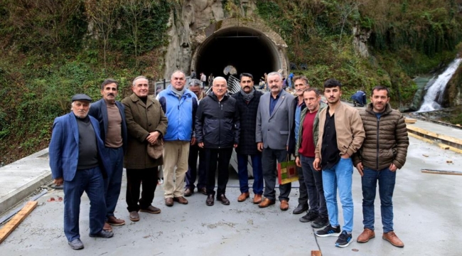 "KARADENİZ-AKDENİZ YOLU 10 GÜN İÇERİSİNDE AÇILACAK"