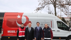 MOBİL GÖÇ NOKTASI ARACI, ORDU'DA HİZMET VERMEYE BAŞLADI