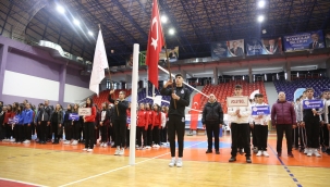 ORDU'DA OKULSPORLARI VOLEYBOL HEYECANI BAŞLADI